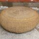 Vintage 1970s braided rope coffee table