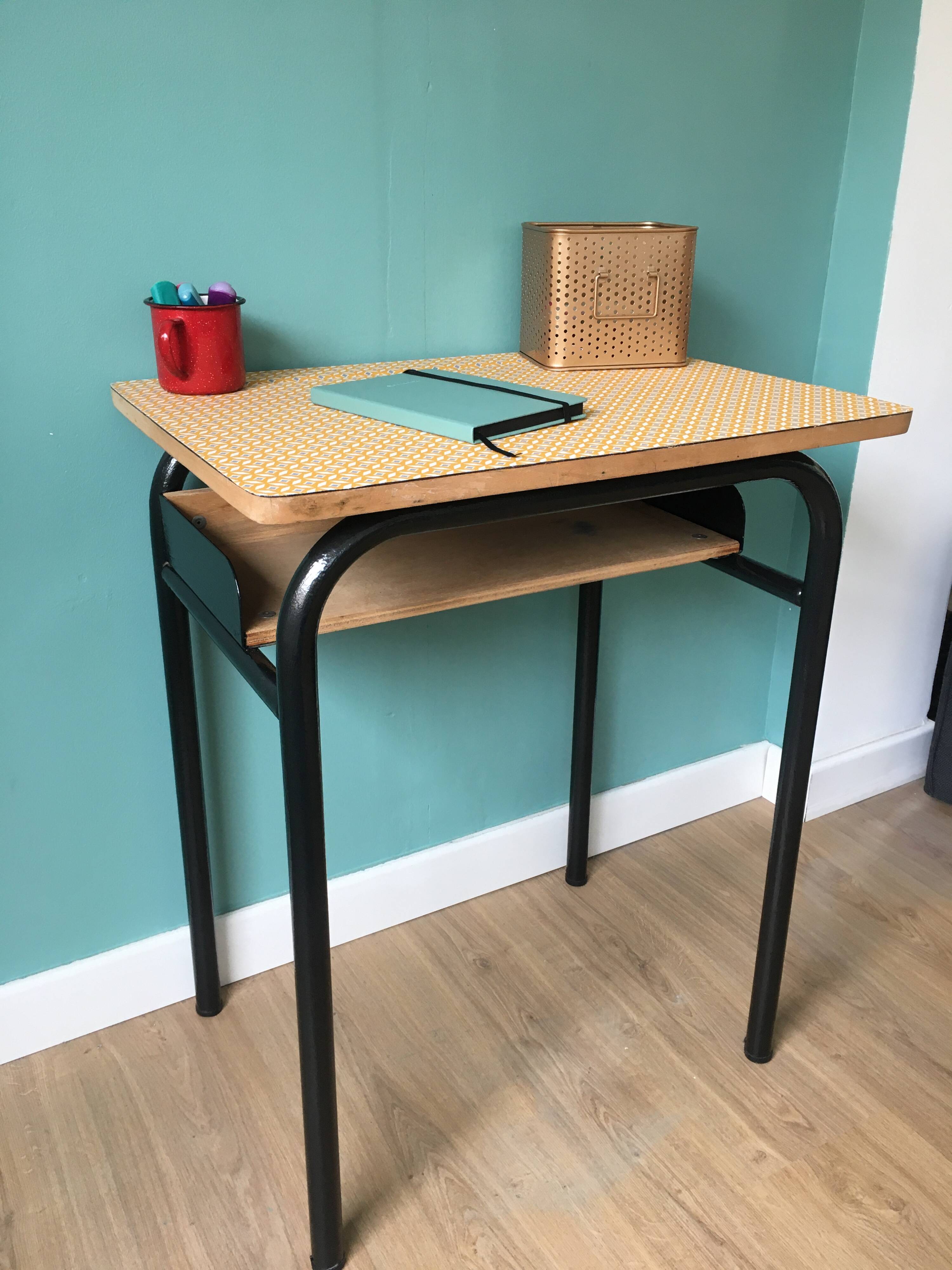 Vintage school desk
