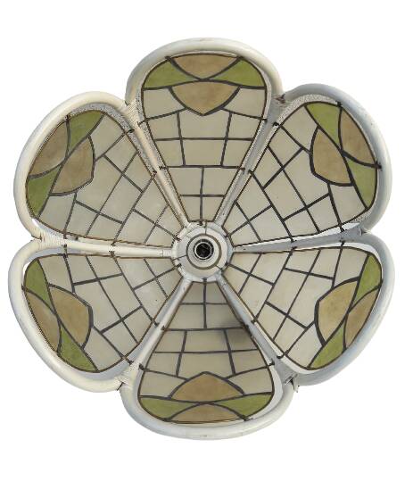 Art Deco mother-of-pearl suspension