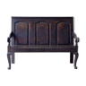 19th century oak settle bench