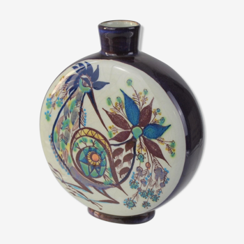 Earthenware bottle from Marianne Johnson's Tenera series for Aluminia