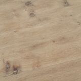 Farm table in solid oak raw wood