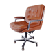 Ring Mekanikk leather office armchair 60's