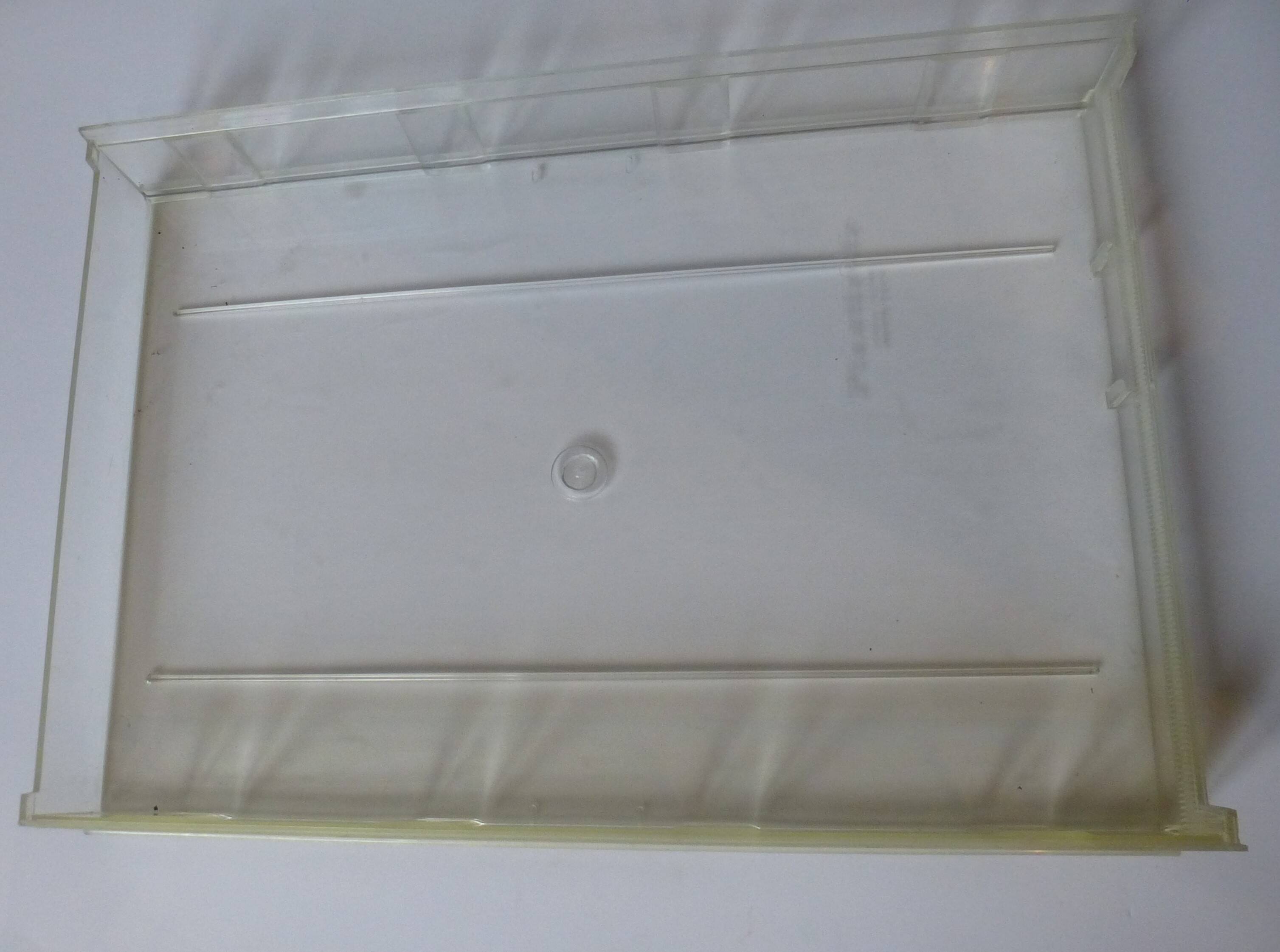 6 transparent bins / drawers "Plastiroir" vintage 1970