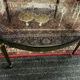 Empire style coffee table in solid bronze