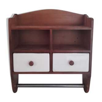 Étagère à épices vintage