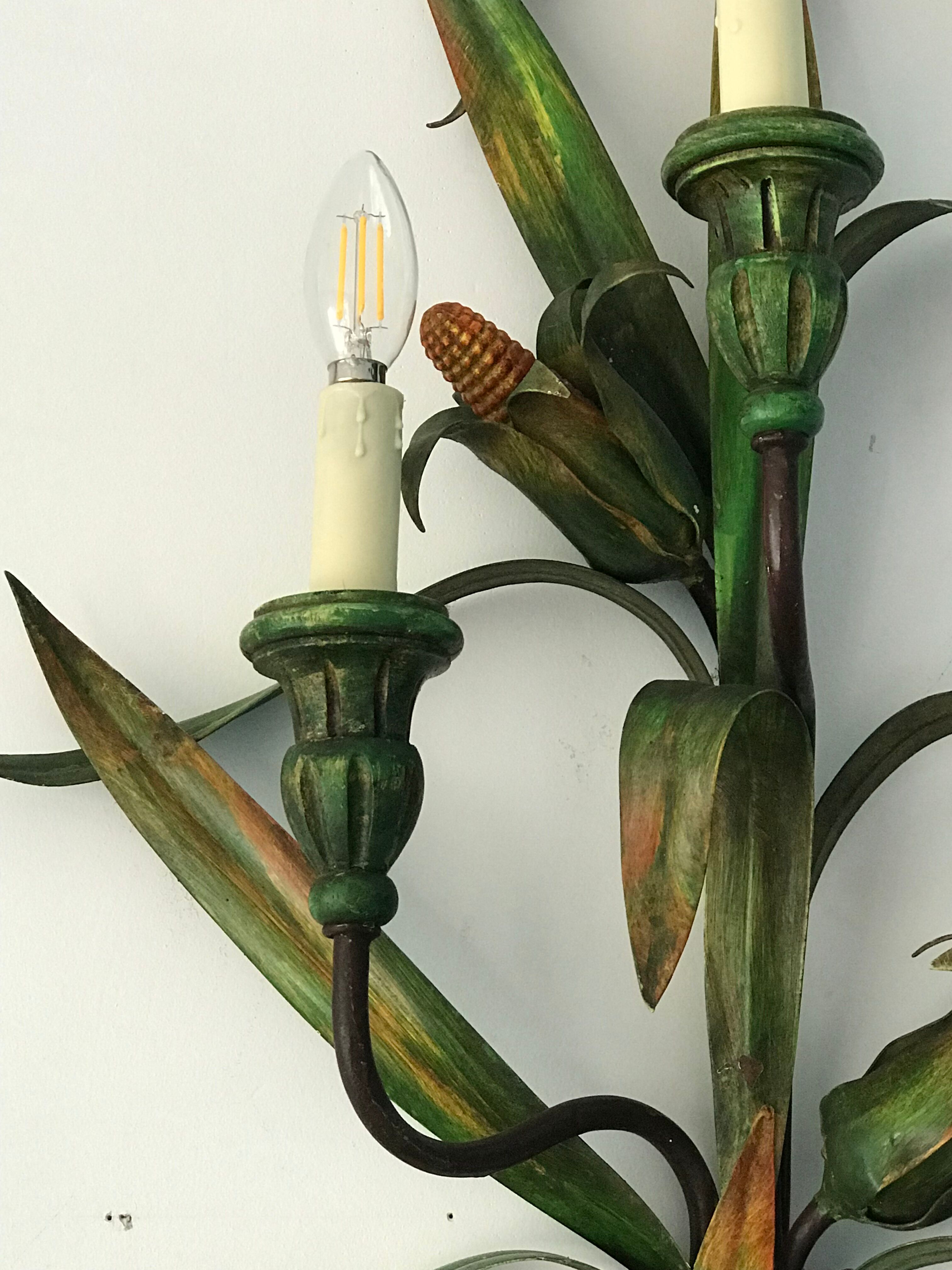 Pair of large wall light 3 lights