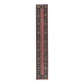 Vintage Turkish hallway rug 61x376 cm