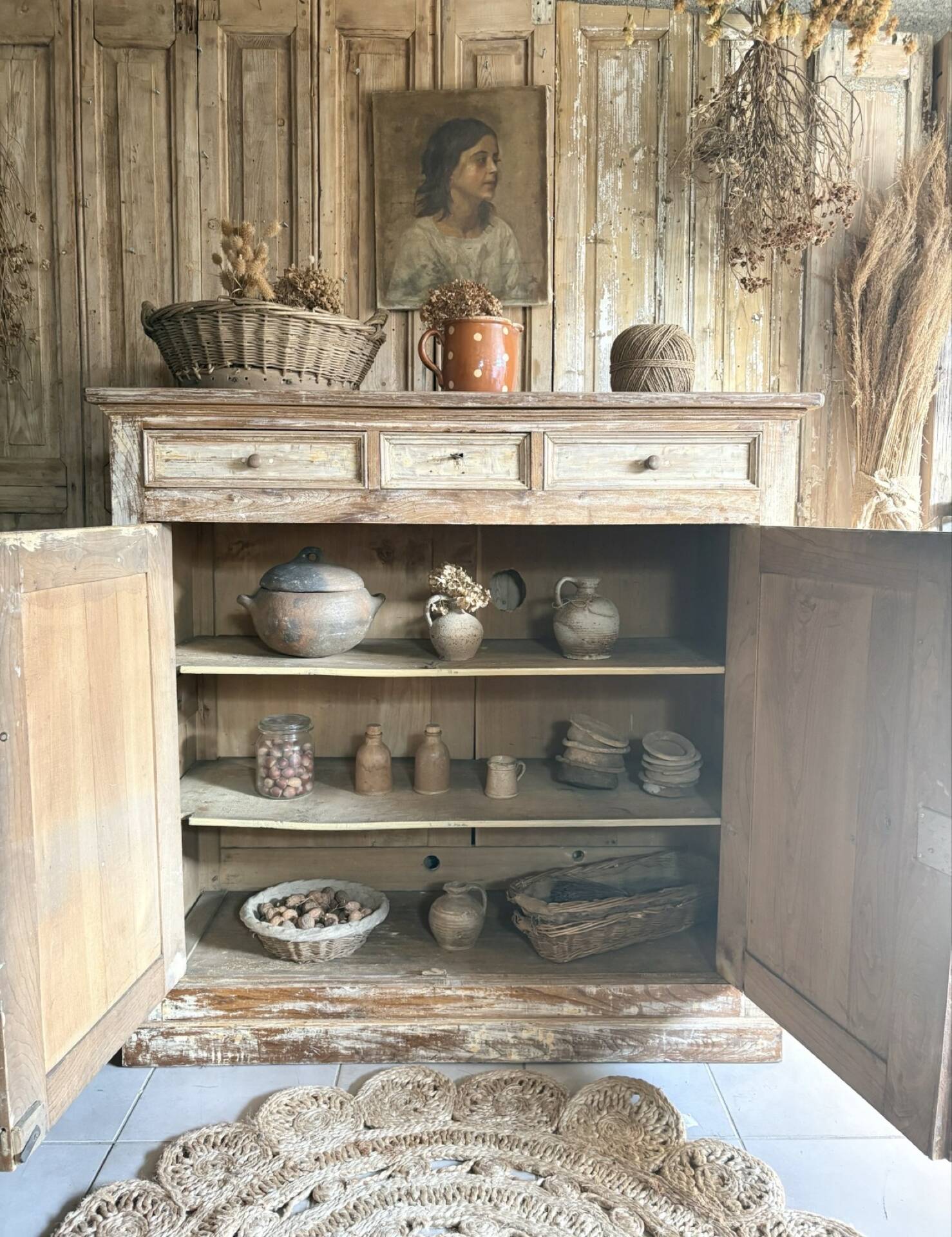 Old Parisian sideboard