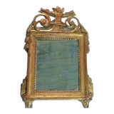 Miroir à fronton XVIIIeme siècle époque Louis XVI