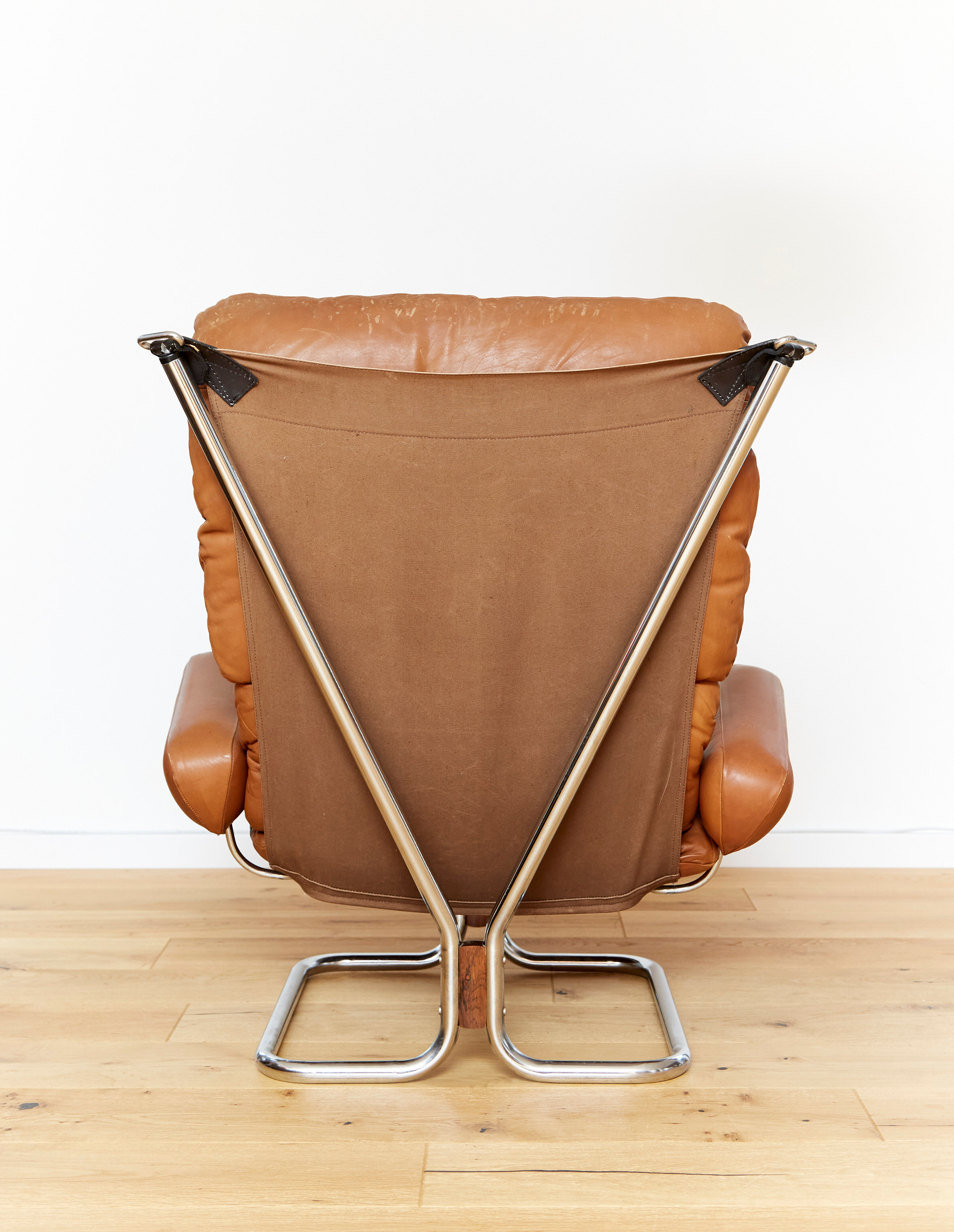 Armchair & ottoman design Harald Relling published by Langlos Fabbriker Stranda Norway