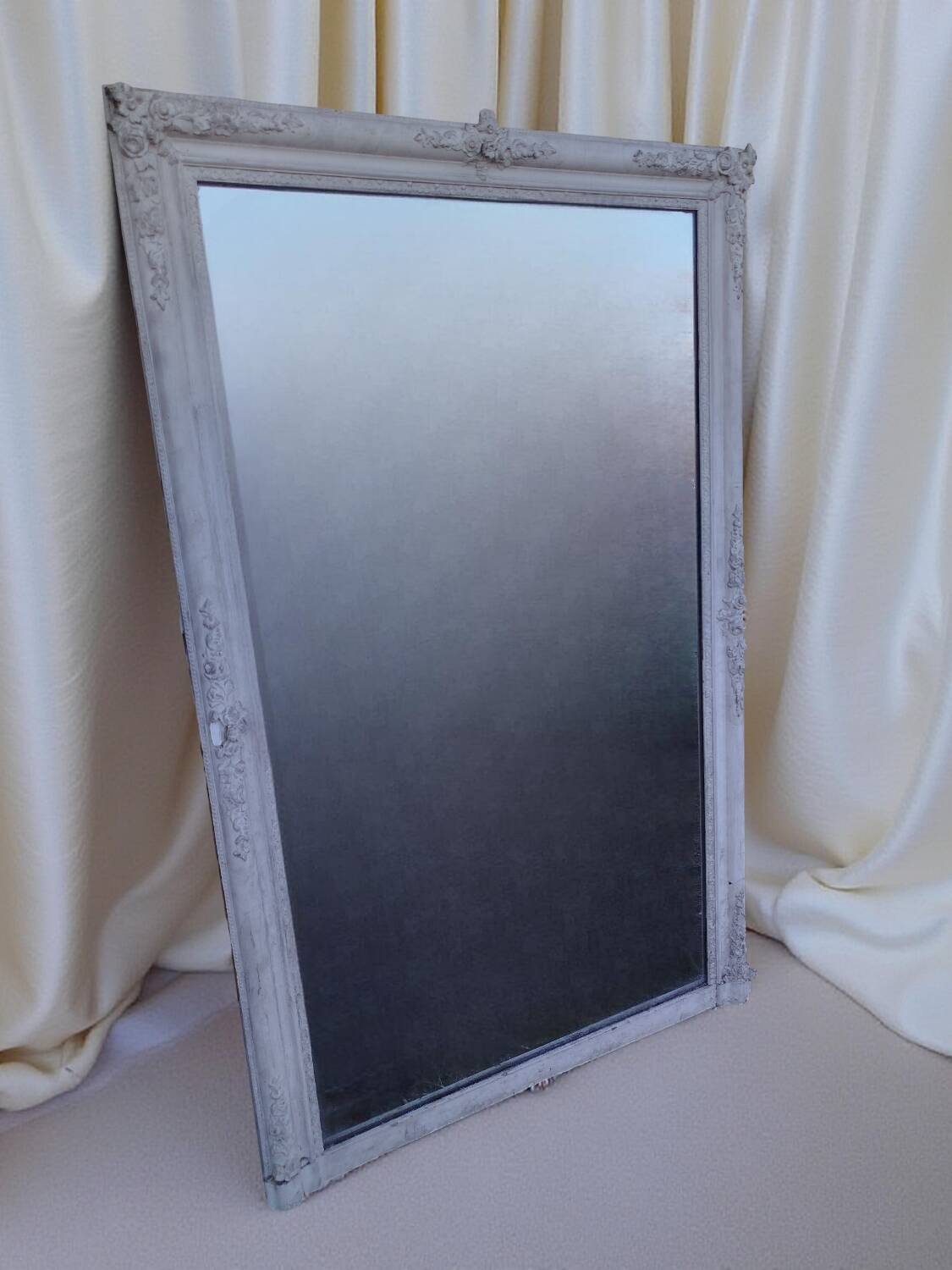 Large fireplace mirror 19th century