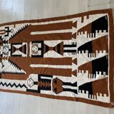 Vintage Peruvian wool rug