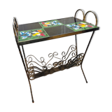 Side table with magazine holder Vallauris