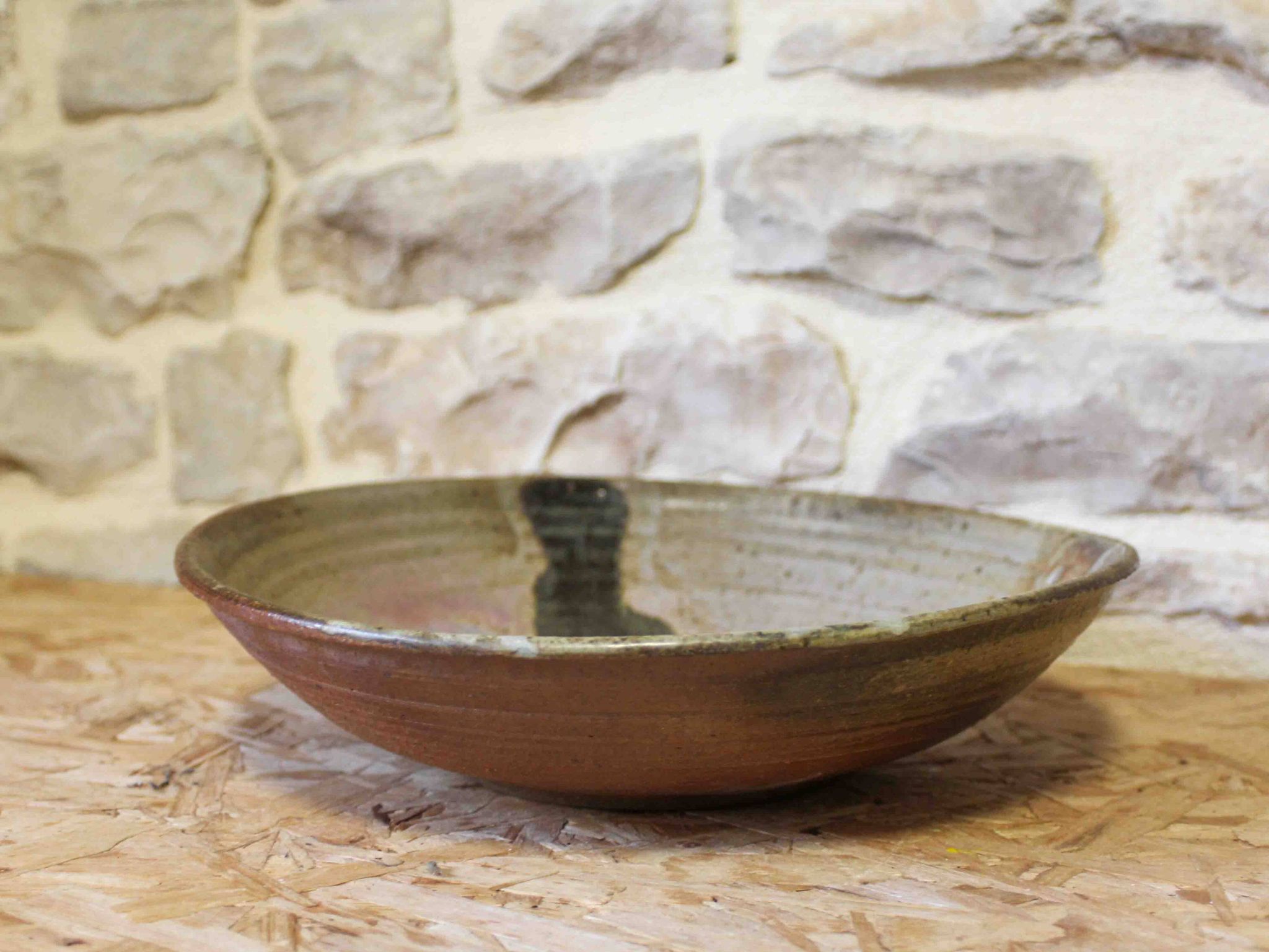Coupe en grès émaillé Odile Devauchelle