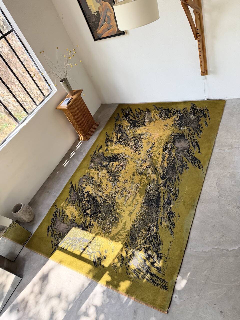 René Fumeron wool rug, 1960, Nevada model