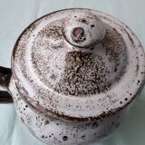 Enameled stoneware coffee pot