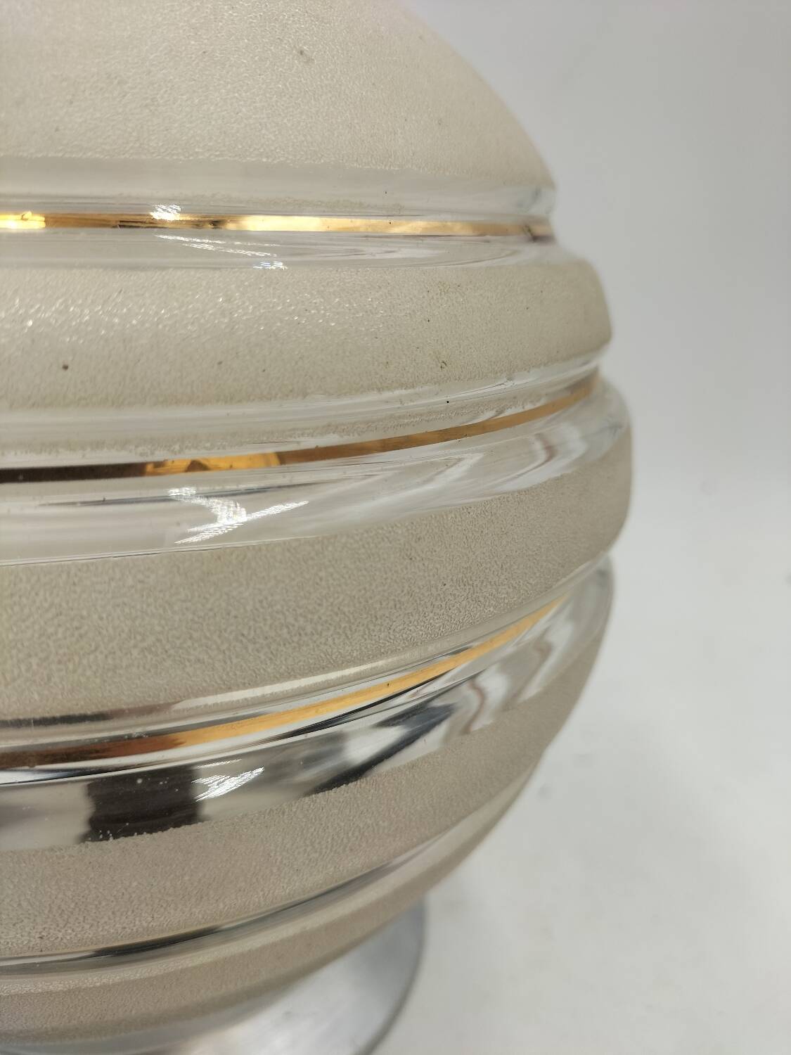 Plafonnier en verre