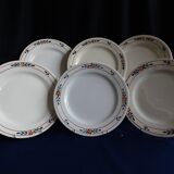flat earthenware plate