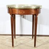Mahogany Bouillotte Table, Louis XVI style – Mid 20th century