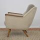 Mid-century boucle Cocktail Armchair, 1960s