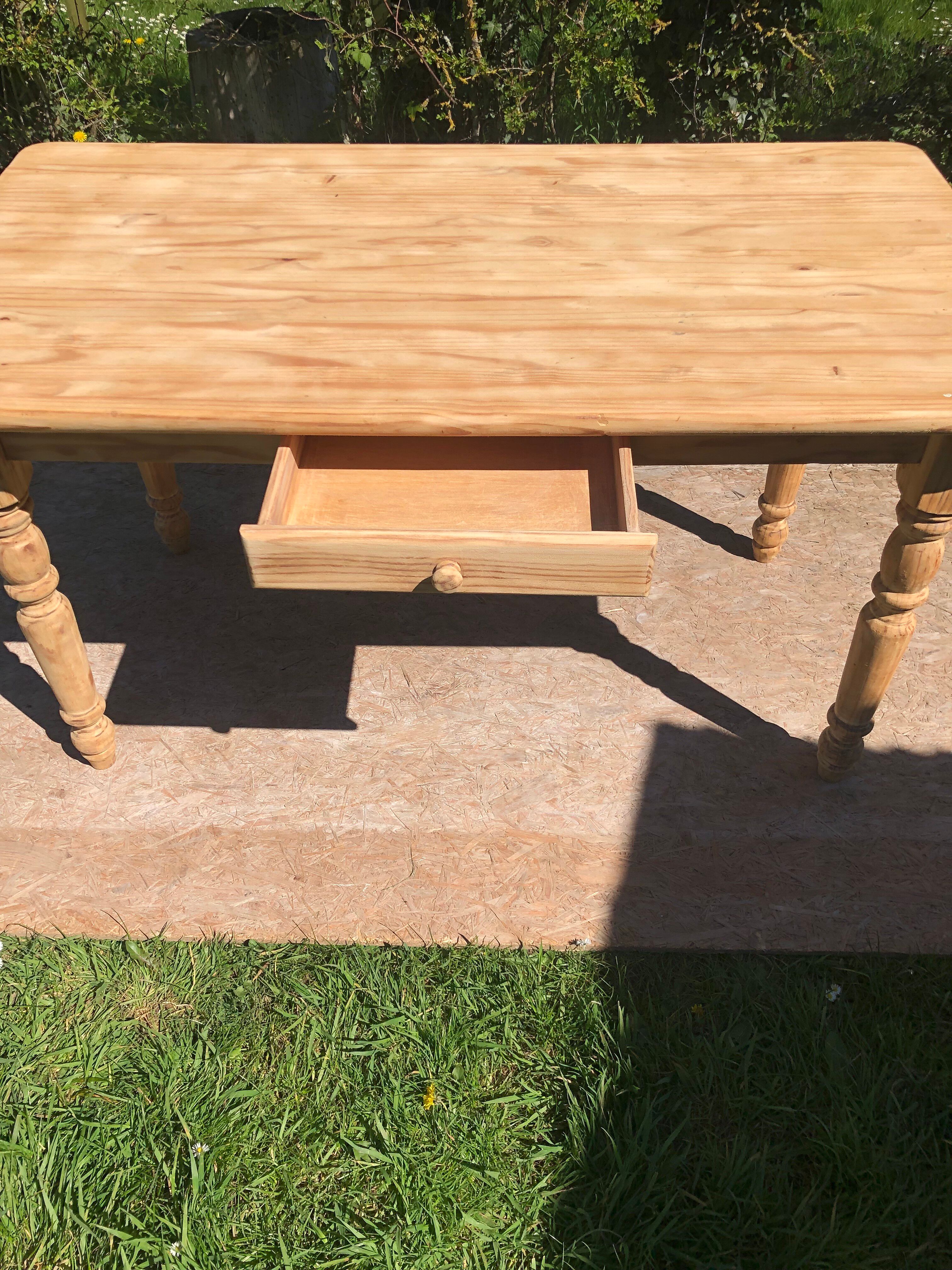 Side table.