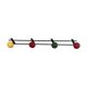 Patère vintage 4 têtes