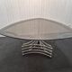 Vintage chrome space age table