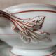 Circa 1900s Pillivuyt Gold 'BM' Monogrammed White Porcelain Soup Tureen