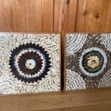 Pair of butterfly wings frames