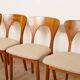 6 x dining chair | Koefoeds Hornslets | Niels Koefoed | Model Peter | Teak