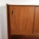 vintage sideboard with drawers and sliding doors