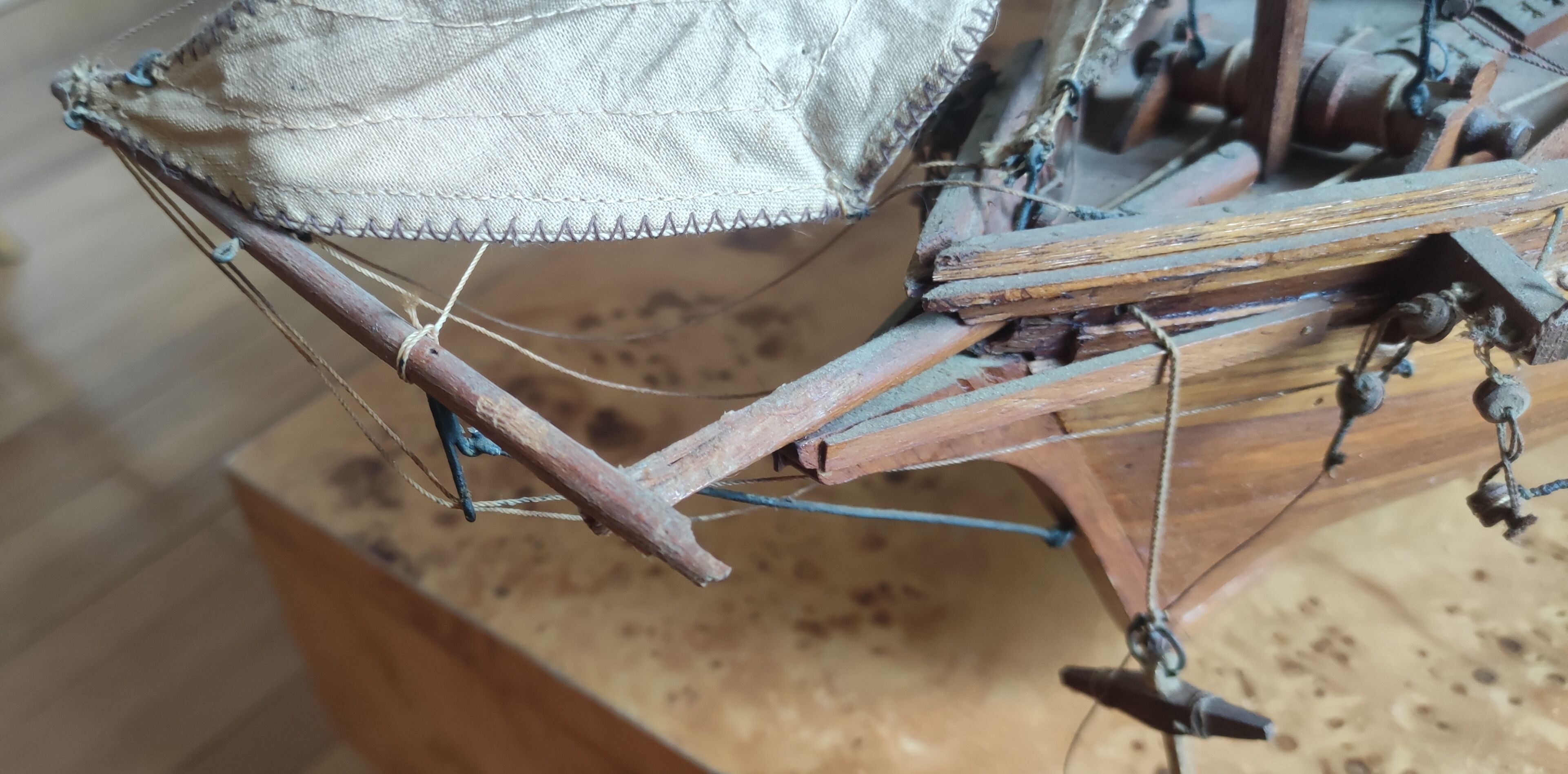 Old model boat