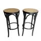 Vintage caned bar stools