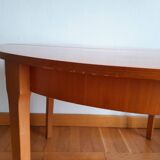 Danish extendable round table 1960