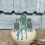 Vase terre cuite soliflore