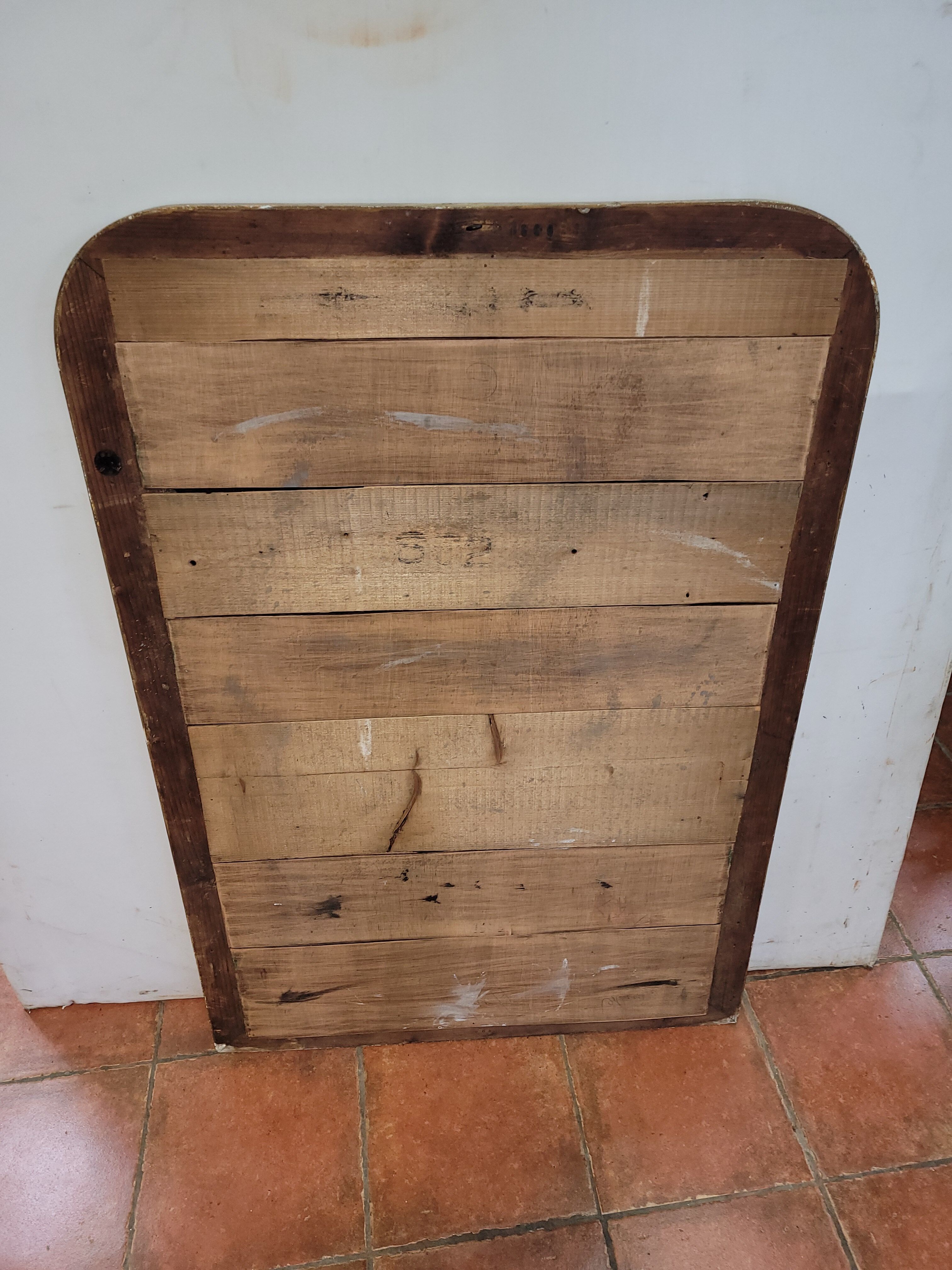 Gilded mirror Louis Philippe old