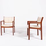 Ensemble de 4 fauteuils design danois par Christian Hvidt pour Soborg Mobelfabrik