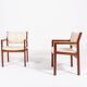 Ensemble de 4 fauteuils design danois par Christian Hvidt pour Soborg Mobelfabrik