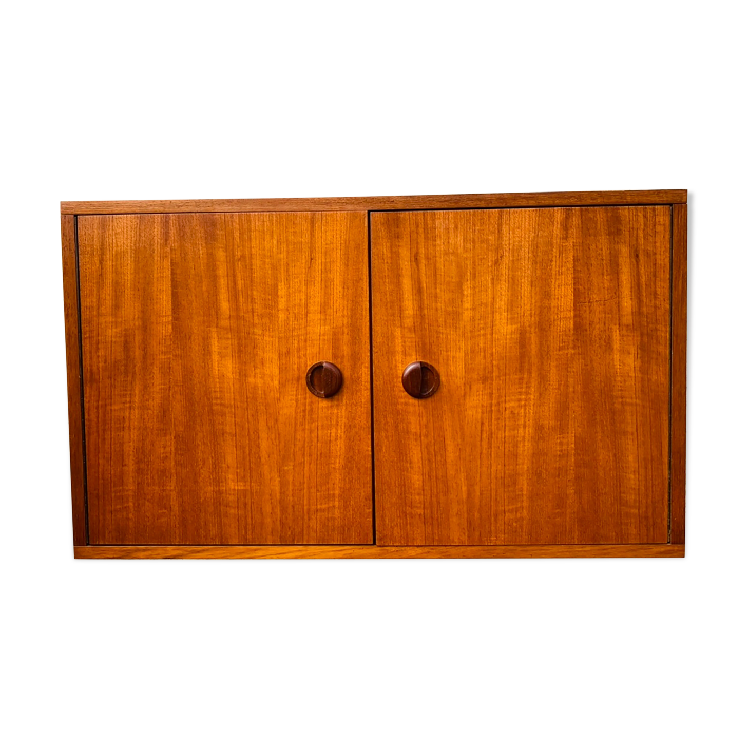 Teak storage cabinet, Scandinavian style, Circa 60's