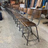 Industrial style bar stool