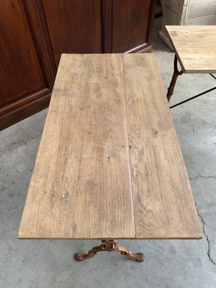 Paire de tables de bistrot début XXème