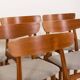 Danish vintage teak chairs attr. to Farstrup, set of 8, 1960s