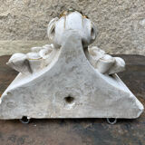 Console d’applique murale dorée