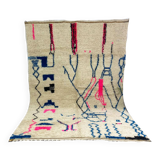 Handcrafted Moroccan Berber rug 200 x 285 CM