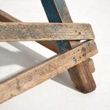 Ancienne table bleue de style provençal français (c.1920) #54