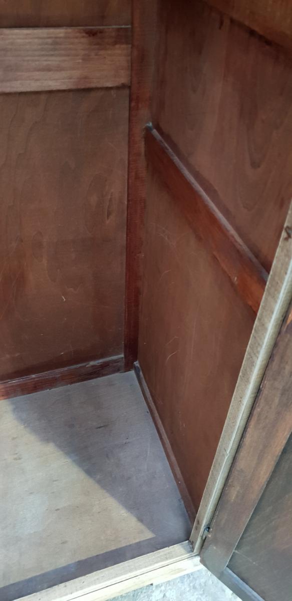 Armoire vintage style "bonnetière"