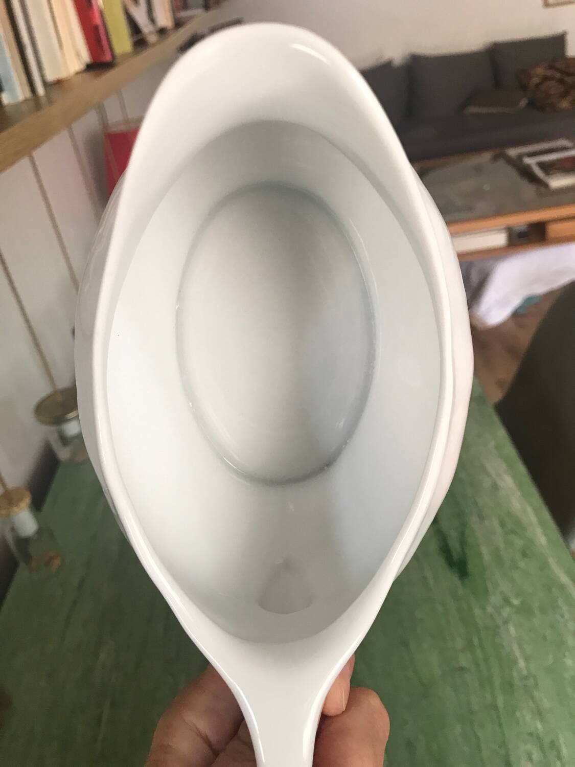 Ssaucière en porcelaine vintage