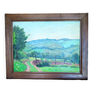 Paysage du limousin de - gaston