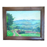 Landscape of limousin by gaston dardaillon (19th-20th century)